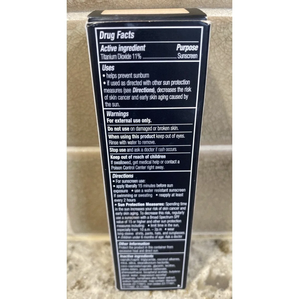BareMinerals NEW Original Pure Serum Radiant Liquid Foundation SPF20 Fair Cool 1